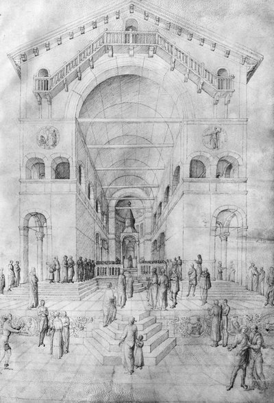 The Presentation of the Virgin in the Temple, from Jacopo Bellini